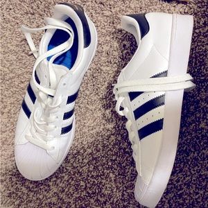 Adidas Super Star Clamshell shoes, Mens size 8.5